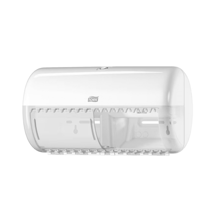 Tork 557000 Spender für Kleinrollen Toilettenpapier Elevation T4 | Packung (1 Stück)