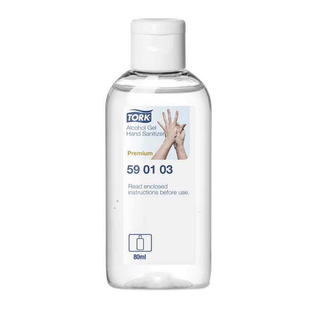 Tork 590103 Händedesinfektionsgel Premium 80ml | Karton (24 Flaschen)