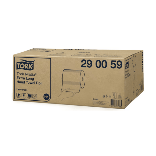 Tork Matic® 290059 extra-langes Rollenhandtuch Universal H1 1-lagig | Karton (6 Rollen)