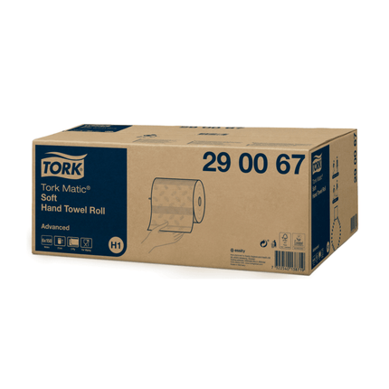 Tork Matic® 290067 weiches Rollenhandtuch Advanced H1 2-lagig | Karton (6 Rollen)