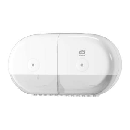 Tork SmartOne® 682000 Mini Doppelrollenspender für Toilettenpapier T9 | Packung (1 Stück)