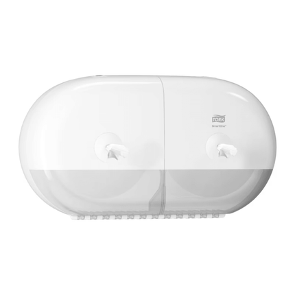 Tork SmartOne® 682000 Mini Doppelrollenspender für Toilettenpapier T9 | Packung (1 Stück)
