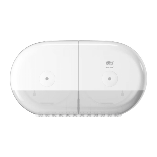 Tork SmartOne® 682000 Mini Doppelrollenspender für Toilettenpapier T9 | Packung (1 Stück)
