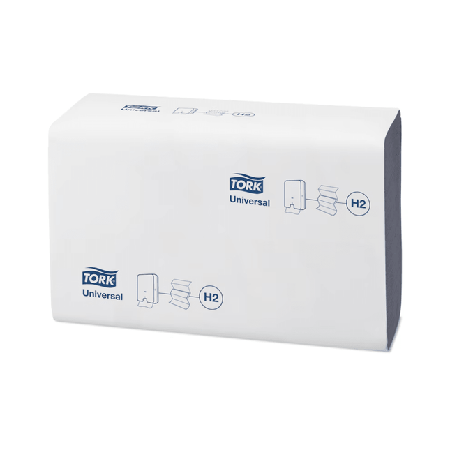 Tork Xpress® 150388 blaues Multifold-Handtuch Universal H2 2-lagig | Karton (20 Packungen)