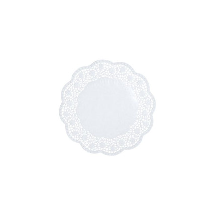 PAPSTAR 100 Tortenspitzen rund, weiss
