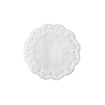 PAPSTAR 100 Tortenspitzen rund, weiss