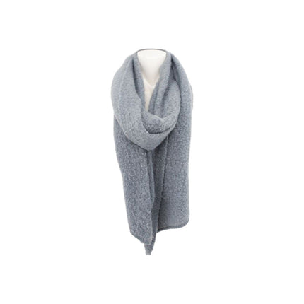 Winter Damen Schal Trapez » Bouclé Damenschal 200x40 cm » Winterschal Trapezschal » Alpaca Touch-Feeling | weich & flauschig