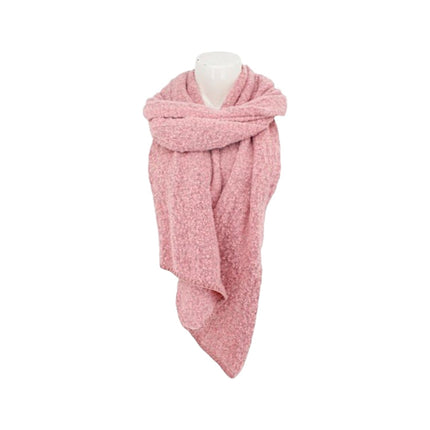 Winter Damen Schal Trapez » Bouclé Damenschal 200x40 cm » Winterschal Trapezschal » Alpaca Touch-Feeling | weich & flauschig