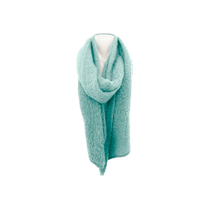 Winter Damen Schal Trapez » Bouclé Damenschal 200x40 cm » Winterschal Trapezschal » Alpaca Touch-Feeling | weich & flauschig