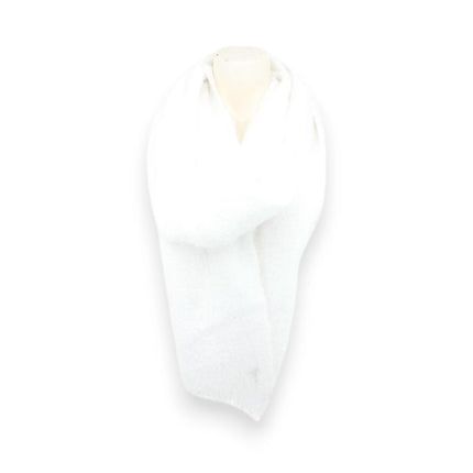 Winter Damen Schal Trapez » Bouclé Damenschal 200x40 cm » Winterschal Trapezschal » Alpaca Touch-Feeling | weich & flauschig