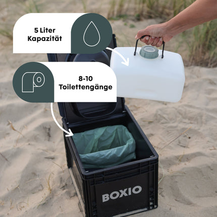 BOXIO TOILET MAX+ | Trenntoilette Komplettset