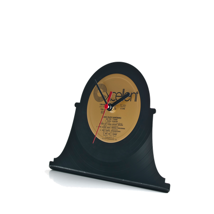 Schallplattentischuhr Retro #1