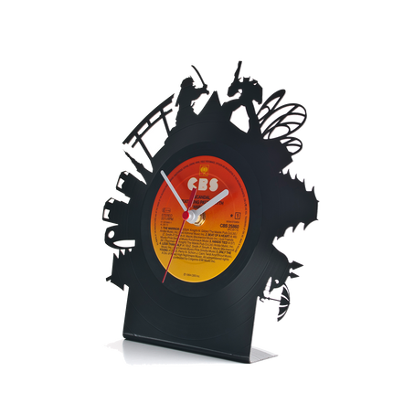 Schallplattentischuhr Tokyo