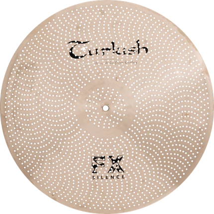Turkish Cymbals FX Silence Ride Flat-Becken