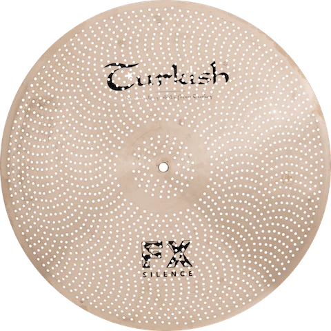 Turkish Cymbals FX Silence Ride Flat-Becken