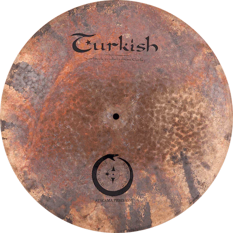Turkish Cymbals Soundscape Atacama Precision Flat Ride -Becken