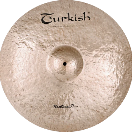 Turkish Cymbals Rock Beat Raw Ride-Becken
