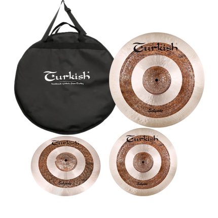 Turkish Cymbals Sehzade Set-Becken 2 (14"HH+16"C+20"R)
