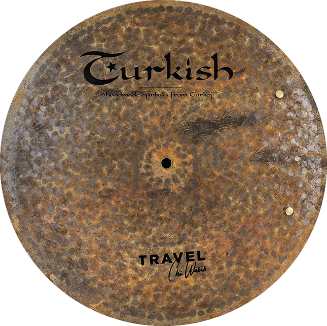Turkish Cymbals Travel Flat Ride Sizzle-Becken