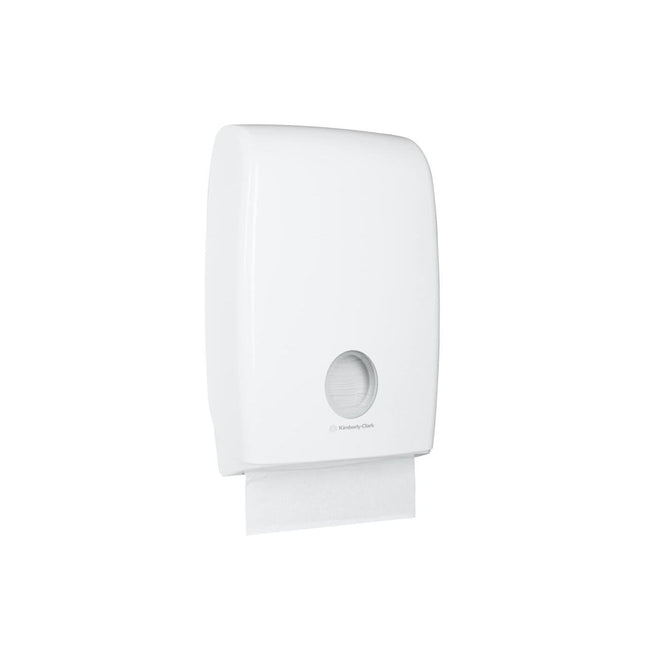Aquarius™ Multifold Spender für gefaltete Handtücher - MultiFold / Weiß - 1 Dispenser | Karton (1 Spender)