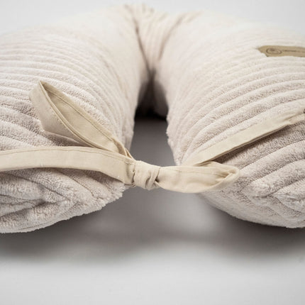 Stillkissen & Schwangerschaftskissen Cord XXL –  ergonomisch & stilvoll