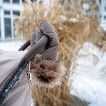 Handschuhe mit Fell für Kinderwagen – Handwärmer