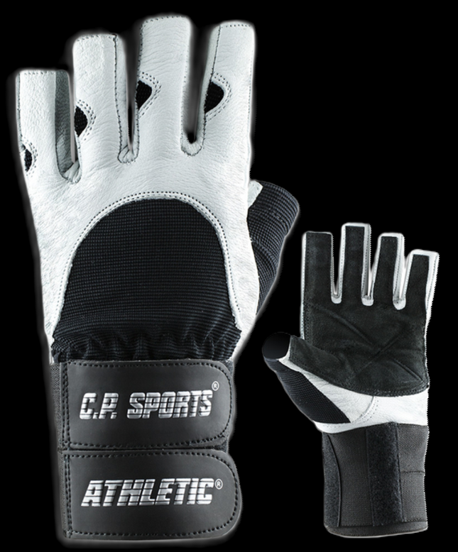 Fitness Handschuhe mit doppelter Handgelenksbandage C.P. Sports F10