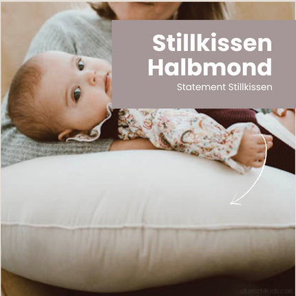 Stillkissen Halbmond Velours– Komfort, Unterstützung & vielseitige Nutzung