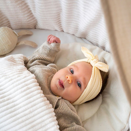 Bettumrandung Cord – Moderne & kuschelige Umrandung für Babybett & Beistellbett