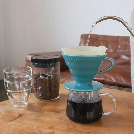 Hario Colour Edition V60-02 Ceramic Dripper (with 40 Filters)