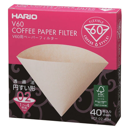 Hario V60 Papierfilter – Präzises Brewing für perfekten Pour-Over
