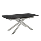 Schwarz-marmoriert / Edelstahl-gebürstet