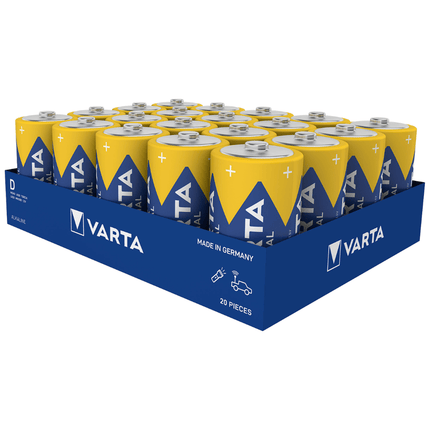 Varta Industrial Pro Mono D Batterie 4020 LR20- 20 Stück  | Packung (20 Stück)