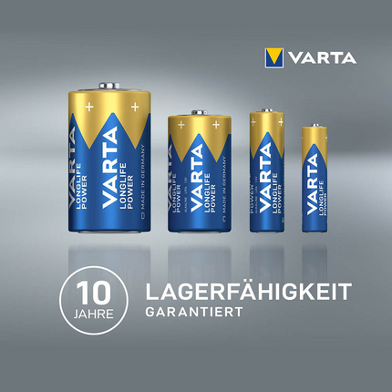 Varta Longlife Power Micro AAA Batterie 4903 LR03