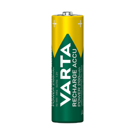 Varta Recharge Accu Power AA 2100 mAh Batterie - 4 Stück | Packung (4 Stück)