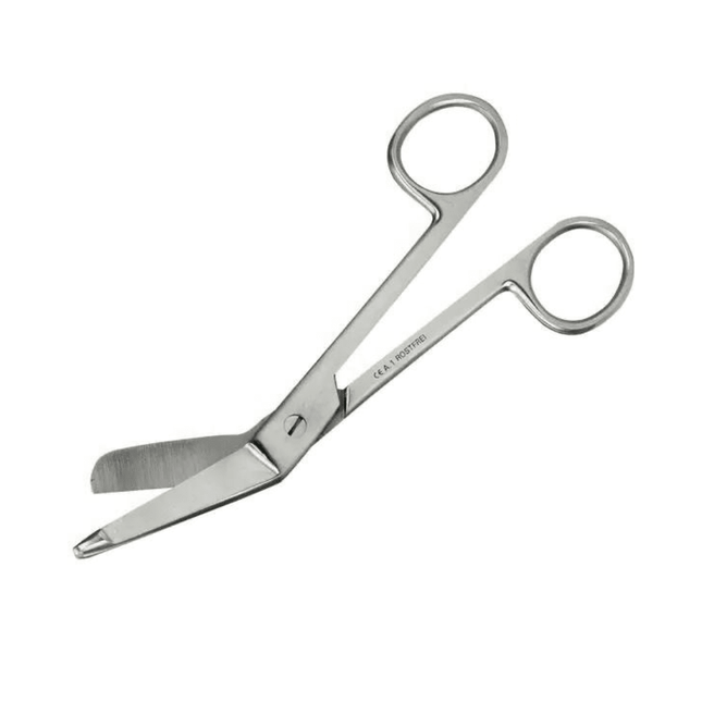 Verbandschere Kniegebogen nach Lister - 20 cm | Packung (1 Stück)