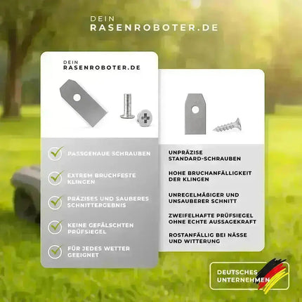 Cramer RM800 Ersatzklingen – Edelstahl (30 Stück)
