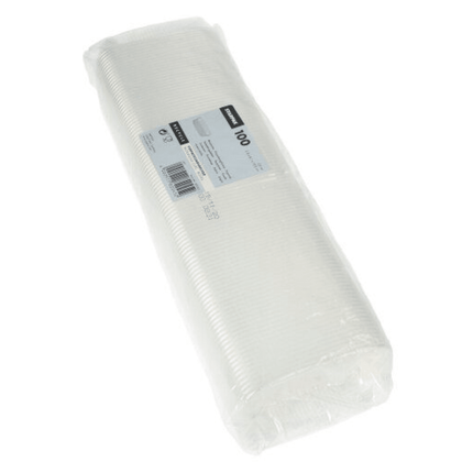 Starpak Verpackungsbecher PP eckig 125 ml transparent | Folie (100 Stück)