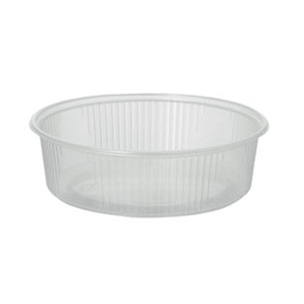 Starpak 100 Verpackungsbecher, PP rund, transparent
