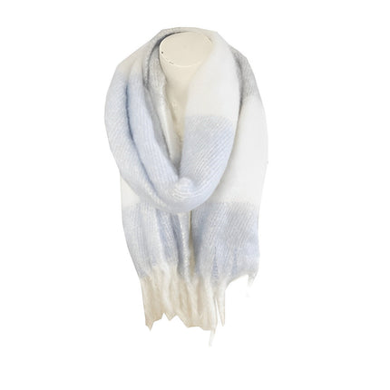 Winter Damen Schal » Winterschal Dreads Faith » warmer Damenschal mit Fransen » Winter Volumen Schal 180x50cm