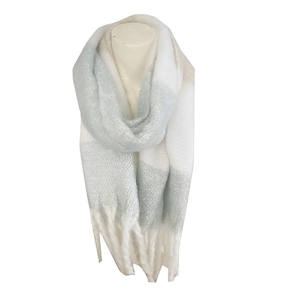 Winter Damen Schal » Winterschal Dreads Faith » warmer Damenschal mit Fransen » Winter Volumen Schal 180x50cm