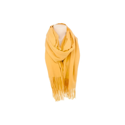 Damenschal Soft Cashmera » Fransenschal 180 x 70 cm » Winter Damen Schal » Herbst / Winter Schal