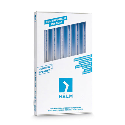 Vodka Edition Glastrinkhalme mit lustigen Wodka Sprüchen 15cm, 20cm, 23cm