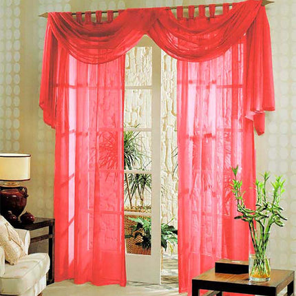 Voile komplett GARDINEN SET 3tlg.  60999