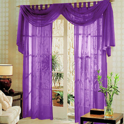 Voile komplett GARDINEN SET 3tlg.  60999
