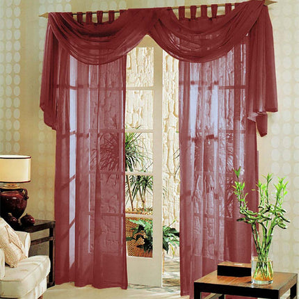 Voile komplett GARDINEN SET 3tlg.  60999