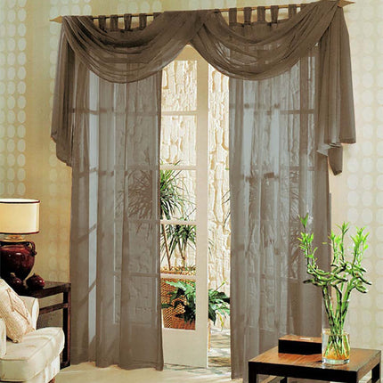 Voile komplett GARDINEN SET 3tlg.  60999