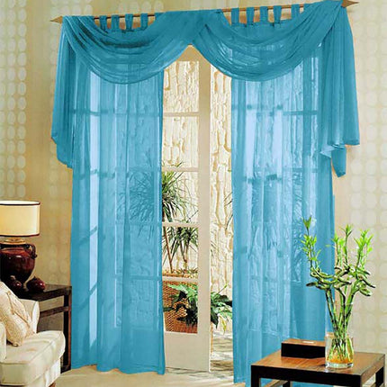 Voile komplett GARDINEN SET 3tlg.  60999