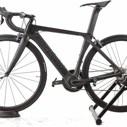 Vorderradstütze Vorderrad Riser Block Rollentrainer Zubehör Vorderrad Unterstützung für Radfahren Schwarz 23 * 12 * 6cm