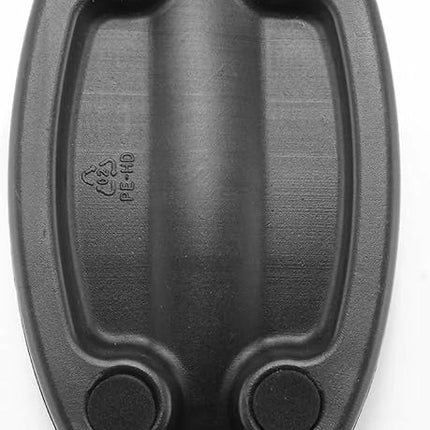 Vorderradstütze Vorderrad Riser Block Rollentrainer Zubehör Vorderrad Unterstützung für Radfahren Schwarz 23 * 12 * 6cm
